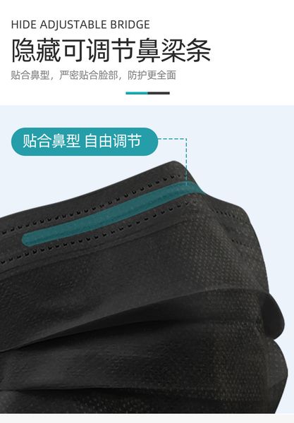 

sufficient 3-layer disposable mask with high air permeability