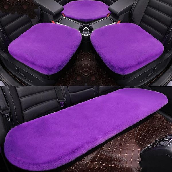 

car seat covers 2021 autumn and winter cushion plush square comfortable cover heating for women