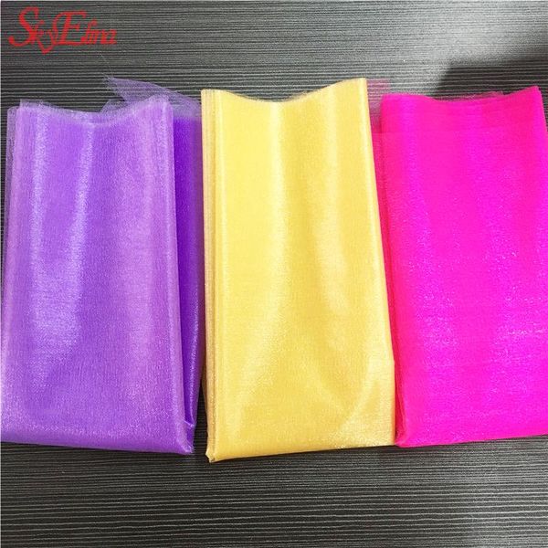 

sheer crystal organza tulle roll diy tutu skirts fabric for year decoration wedding birthday party 7zsh015 decorative flowers & wreaths