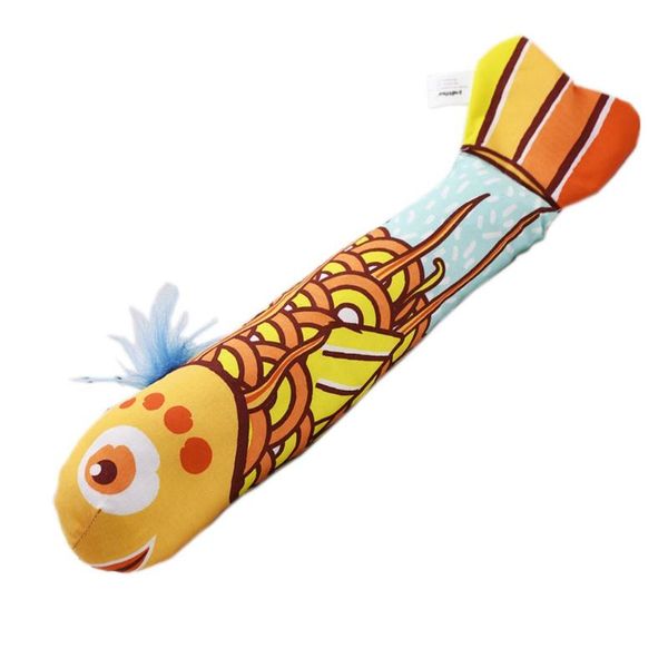 

cat toys fish shape interactive crackle fancy catnip toy training mint funny supplies for teaser