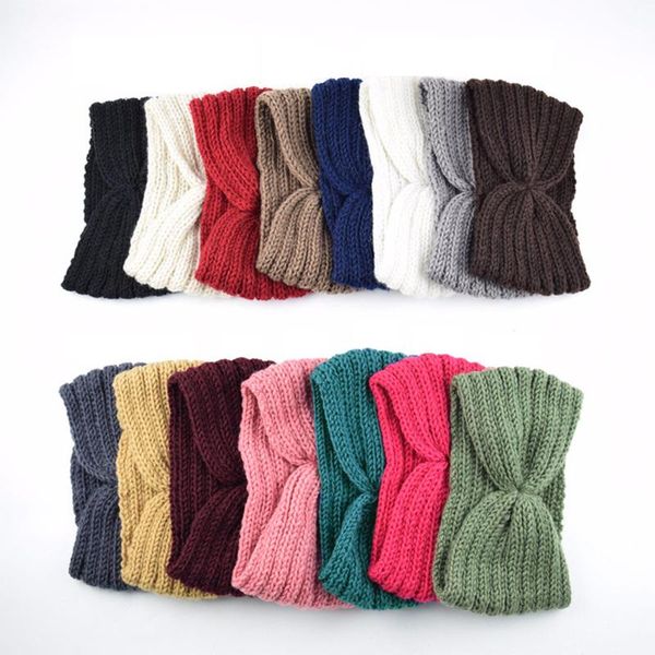 

hair accessories knitted wool headband keeps warm in autumn and winter woman bands sport turban fashion bandanas for 2021