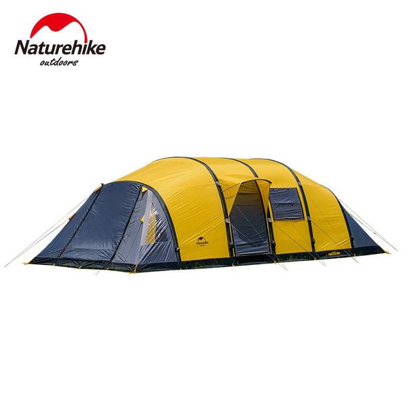 

naturehike wormhole series camping tent outdoor inflatable 5-8 persons large family tents breathable waterproof and shelters