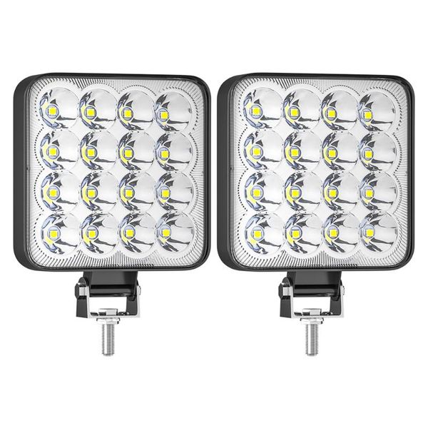 

working light 48w led work square super bright daylight white drop for car, motorcycle, trucks car