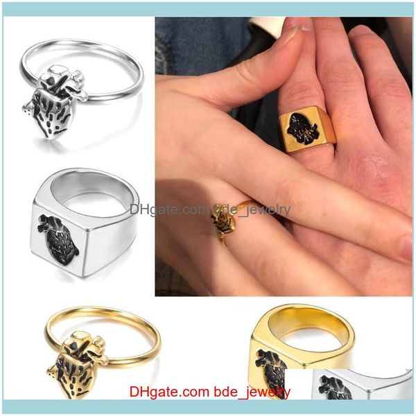 Свадебные ювелирные изделияные кольца, соответствующие сердечному обещанию для пар, которые я люблю, вы обручальные кольцевые кольца устанавливают его и ее доставка 2021 BQZGE