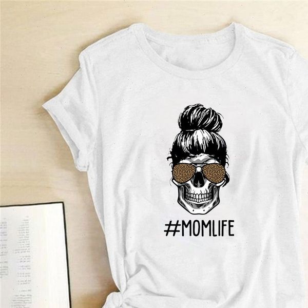 

mama momlife womens t shirt letters print women fashion mother clothing tees graphic female ladies mujer camisetas, White