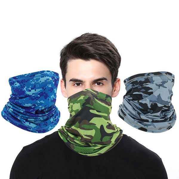 

cycling caps & masks bicycle camping hiking sports scarf magic motorcycle mask running fishing neck breathable comfort, Black