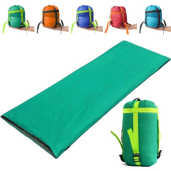 

waterproof, lightweight and warm emergency sleeping bag outdoor camping rafting sack portable double dirty cotton bags