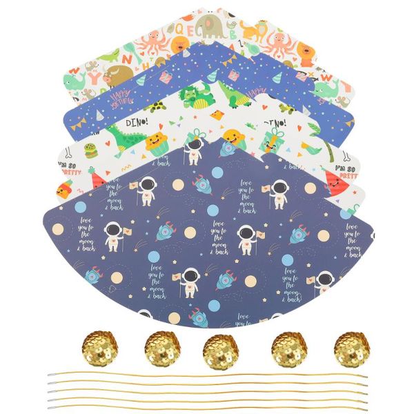 

party hats 5 sets creative birthday kids decors po props