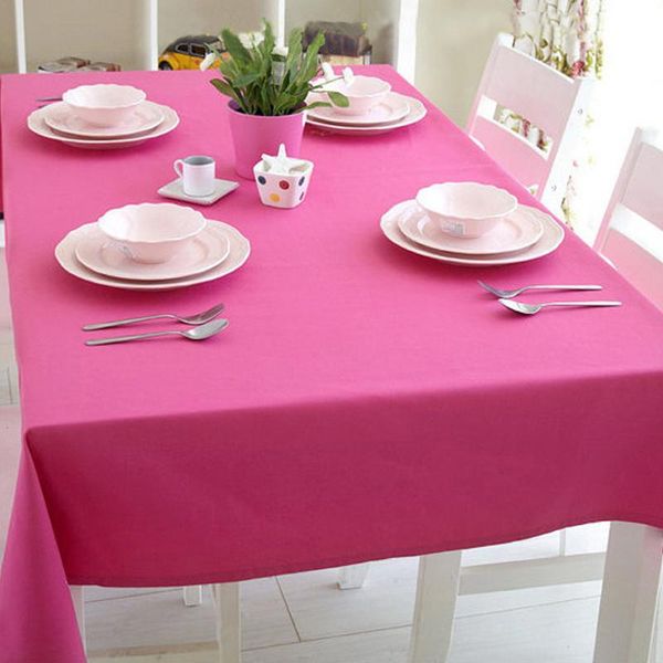 

disposable dinnerware 137*183cm multicolor waterproof tablecloth plastic tablecovers oilproof table cloth party catering events tableware
