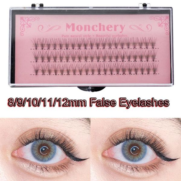 

false eyelashes 1box of 0.05mm ultra-thin 8mm/9mm/10mm/11mm/12mm grafted long mink