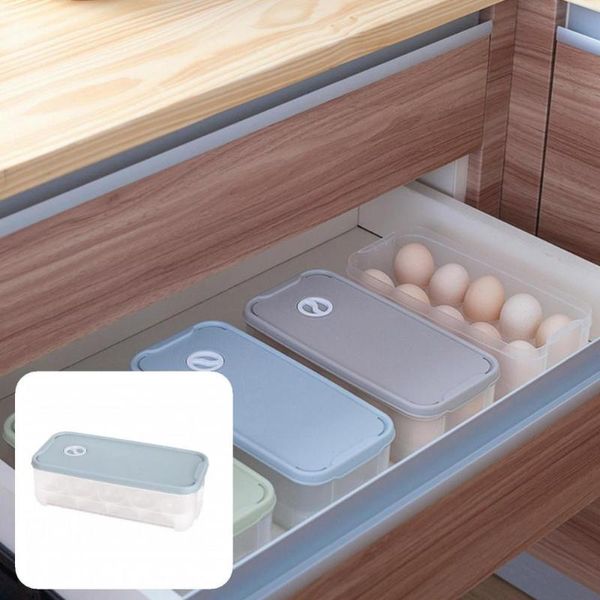 

storage bottles & jars space-saving durable stackable egg box pp holder double layered household supplies