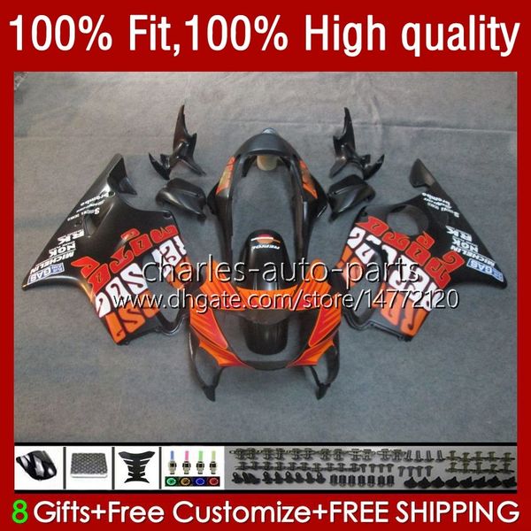 Обсуждение формы для инъекций для Honda CBR 600 F4i FS CC F4 I 600F4i CBR600 F4i 04 05 06 07 55NO.58 CBR600F4I 600CC 2004 2005 2006 2007 CBR600FS 04-07 OEM Body Flat Orange Kit