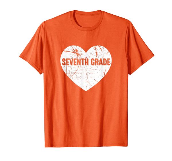 

heart love to teach 7th seventh grade proud teacher t-shirt, White;black