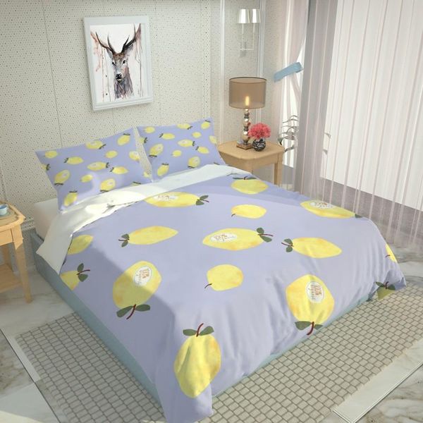

bedding sets home textiles nordic style single bed double duvet cover pillow case sheet boy girl set