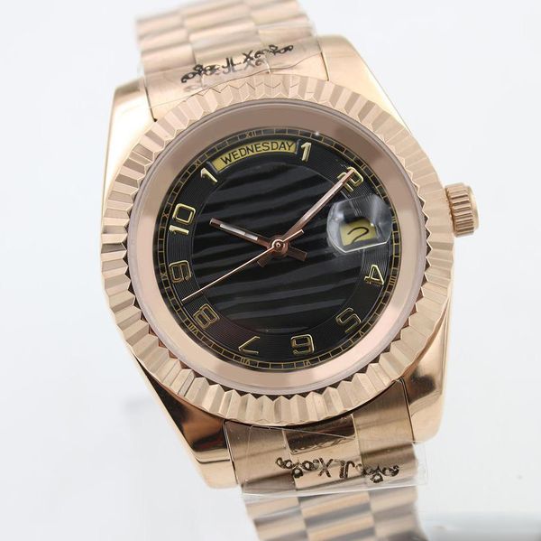 

luxury mens fashion watches mans mechinal watch 40mm size sapphire glass wristwatches, Slivery;brown