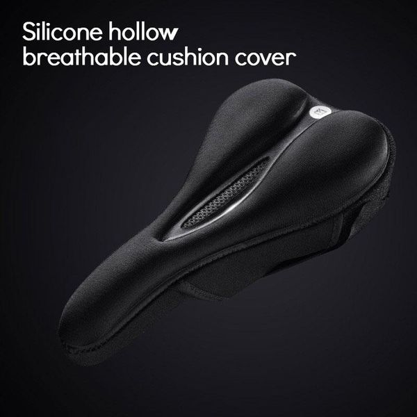 

bike saddles bicycle cushion cover mtb mountain saddle comfortable memory foam silicone accessories