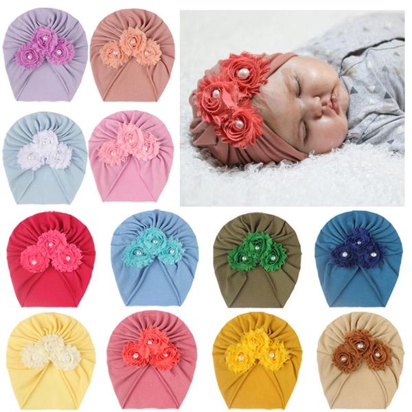 

caps & hats born fetal cap solid color children's hat sun flower pullover baby headwear accessories, Yellow