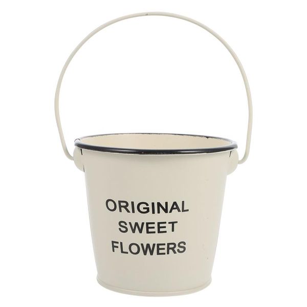 

planters & pots 1 pc flowerpot iron deskflower plant pot creative container
