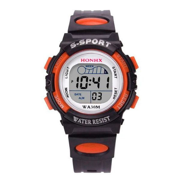

wristwatches men sport watches electronic digital display sports male clock waterproof alarm limited edition designer watch, Slivery;brown