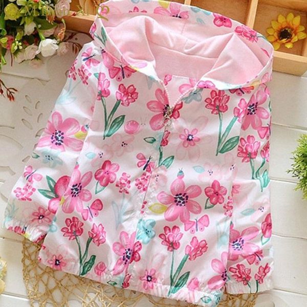 

jackets spring and autumn 2021 cotton baby girls coat spend three flowers lollipops dot jacket cardigan kids children clothing, Blue;gray