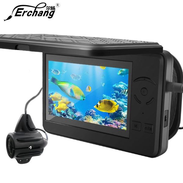 

fish finder video camera 8pcs infrared lamp 1280*720p monitor 4.3" underwater fishfinder ice carp fishing ir night vision