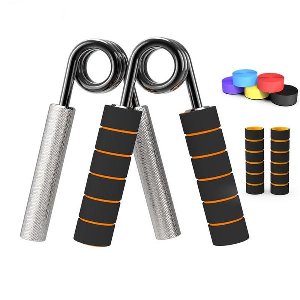 

hand grips grip high carbon steel spring gripper strength exerciser finger trainer sponge forearm fitness equipment