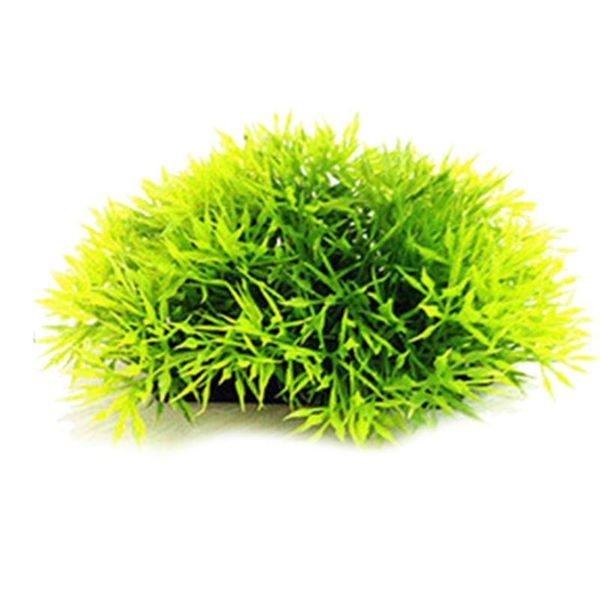 

simulation of aquatic fish tank landscaping plant with base small grass decorations