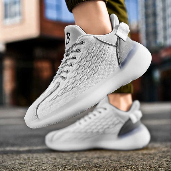 

men's shoes 2021 spring and summer coconut running men's reflective trendy casual versatile breathable sports