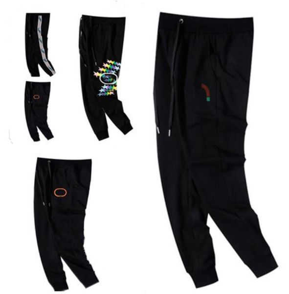 

luxury sport pants mens designer jackets space cotton trousers luxurious men tracksuit bottoms doudoune man joggers camo running pant, Black