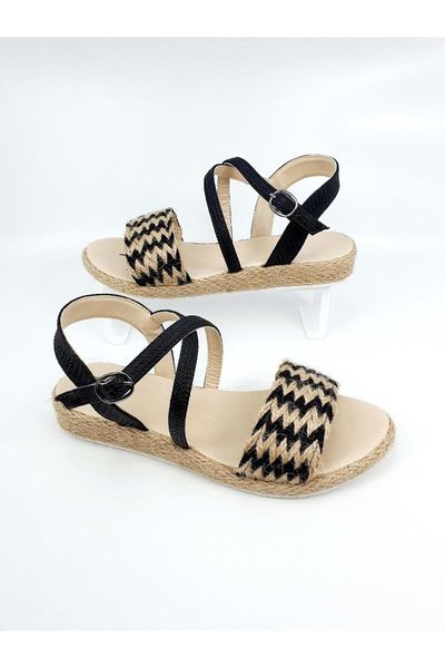 

sandals fhm flat bottom female sandals-fhm-black-38-nkt00064-777