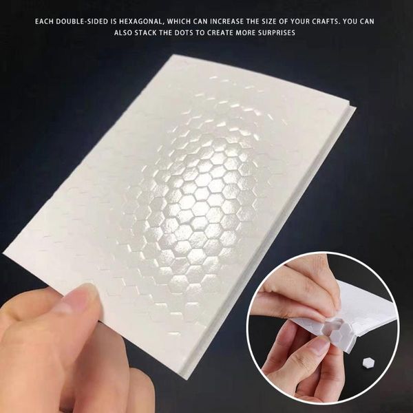 

craft tools 3d double-sided adhesive foam dots fastener tape strong glue sticker hook and loop diy scrapbooking project