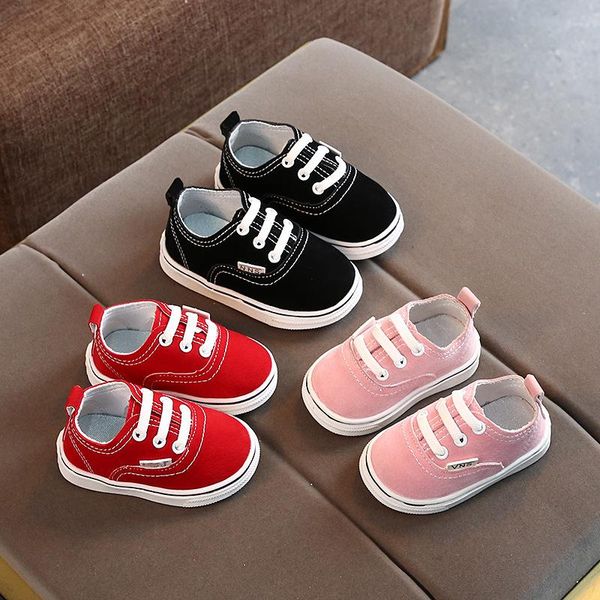

first walkers born canvas toddler baby shoes for kids boy girl spring autumn soft bottom casual crib sneakers