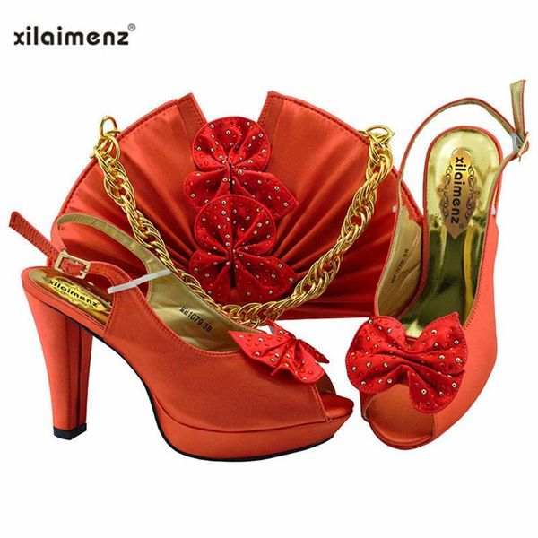 

dress shoes elegant african and bag to match set nigerian italian high heels party for wedding, Black