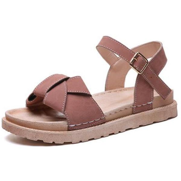 

sandals women flats female summer shoes ladies fashion bow casual sandalias mujer platform ll156, Black