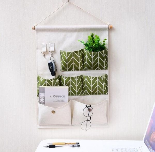 

inspring cloth wall storage and household organizer boxes & bins