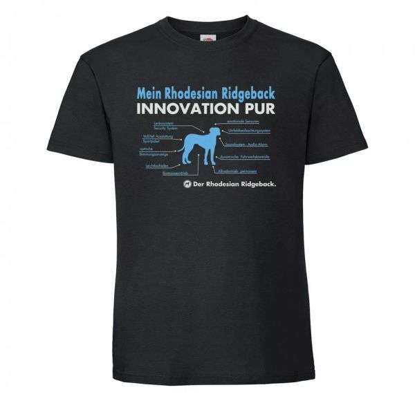 

rhodesian ridgeback t-shirt innovation dog motif rr lion dog liondog, White;black