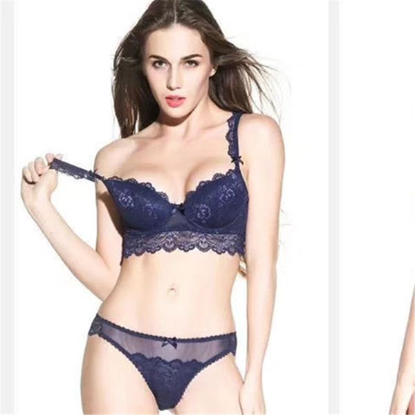 

bra set 28846 lace in autumn and winter 2021, Red;black