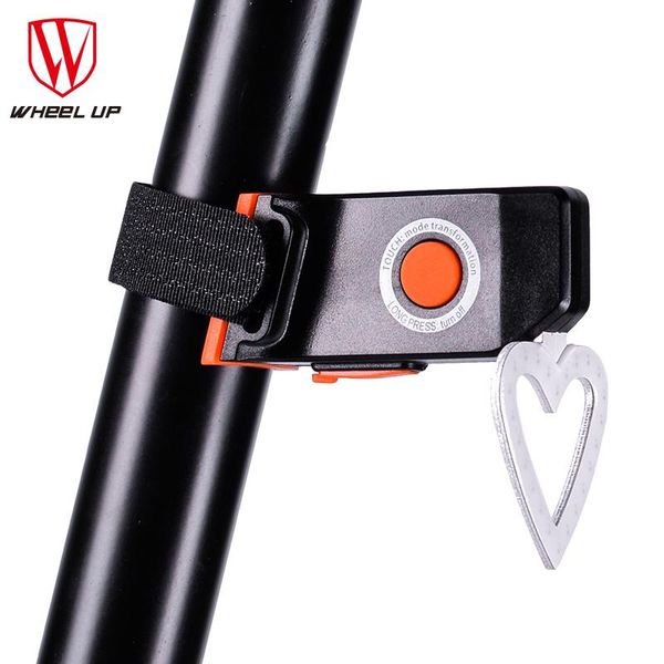 

bike lights wheel up light round&loving rear taillight usb highlighted waterproof mountain bicycle tail lamp cycling equipments