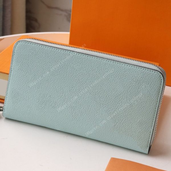 

women's long zippy wallet grain zipper leather perforated pattern mahina clutch bag elegant and fashionable l017, Red;black