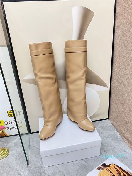 

winter shark lock pant boots size 35-41, Black