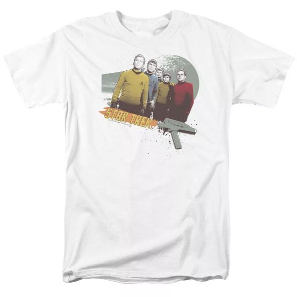 

star trek strange new worlds tv show t-shirt sizes s-3x new, White;black