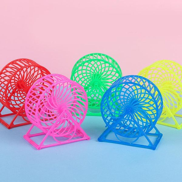 

small animal supplies pvc hamster running wheel rat mouse chinchilla hedgehog slient jogging exercise playing toys cage