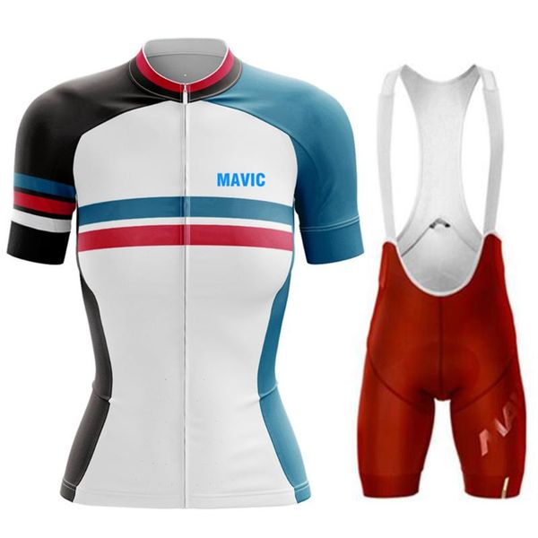 

racing sets 2021 pro team summer cycling jersey clothing bicycle mtb bike downhill breathable quick dry shirt women short sleeve set uniform, Black;blue