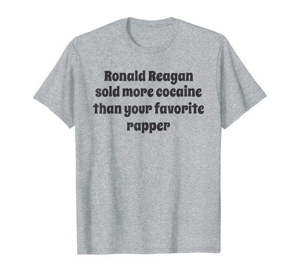 

ronald reagan sold more cocaine than your favorite rapper, White;black