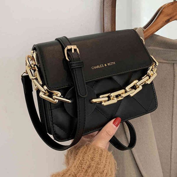 

texture popular small bag female 2021 new autumn and winter korean version fashion simple chain single shoulder bag foreign style msenger