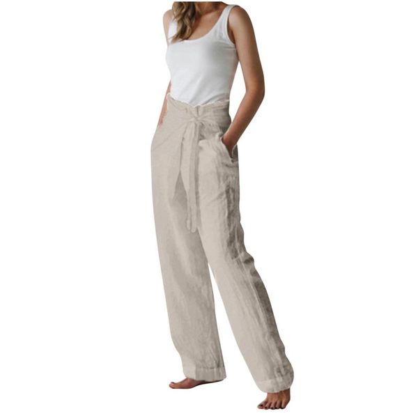 

women's pants & capris 2021 korean slim harem plus size nine beige high waist casual girls loose spring autumn harajuku, Black;white