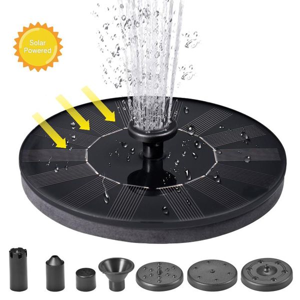 

1.4w solar water fountain pool pond waterfall outdoor bird bath powered floating garden decoration decorations