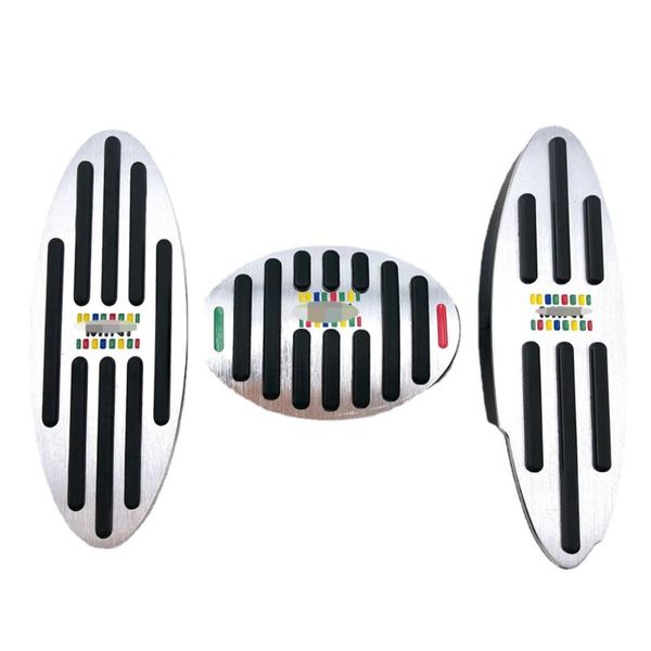 

pedals car accessories for mini cooper jcw s r55 r56 r60 r61 f54 f55 f56 f60 aluminum at footrest gas brake clutch pedal cover