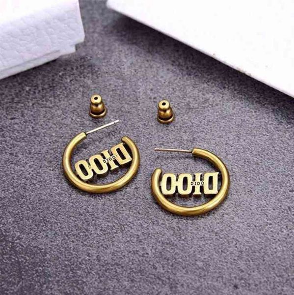 

factory specials aa new letter earrings of for years 9z2q, Golden