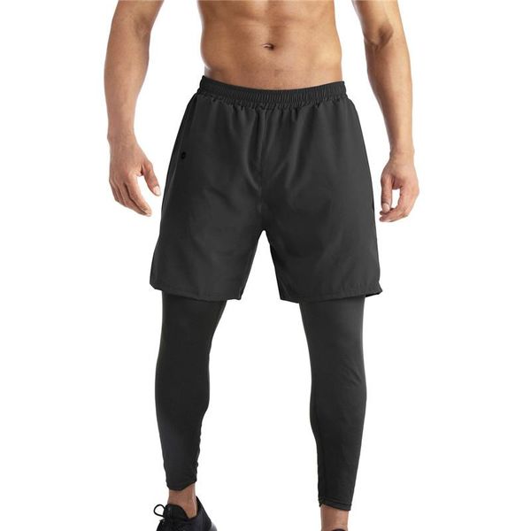 

men's shorts mens swimwear quick dry breathable short pant casual briefs gyms swimsuits fitness workout bodybuilding jogger sportswear, White;black